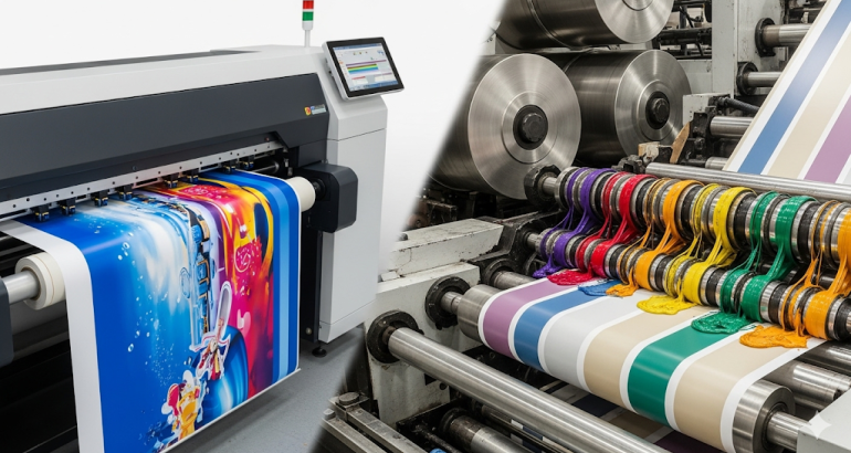 Digital vs Flexographic