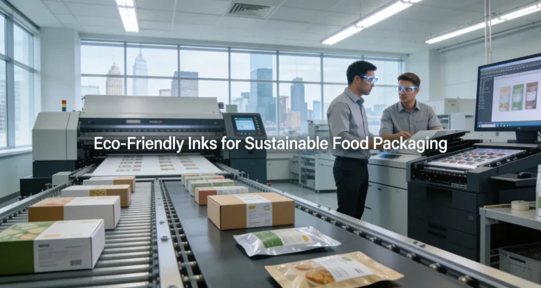 What Are the Best Eco-Friendly Inks for Sustainable Custom Printed Food Packaging?